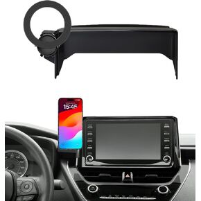 Car Phone Mount for 2019-2025 Toyota Corolla / 2019-2025 Toyota Corolla Hatchback / 2023-2025 Corolla Cross, Fits 8-Inch Touchscreen, for MagSafe Magnetic Car Phone Holder, Toyota Corolla Accessories