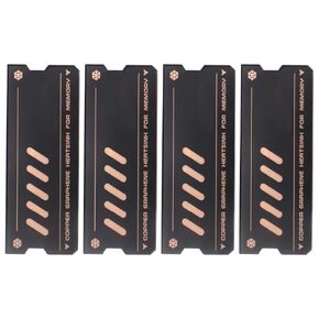 2/4PCS Copper Plated Graphene Notebook Gaming Laptop Memory Heatsink Cooling Vest Radiator M.2 NVME SSD Cooler Heat Sink