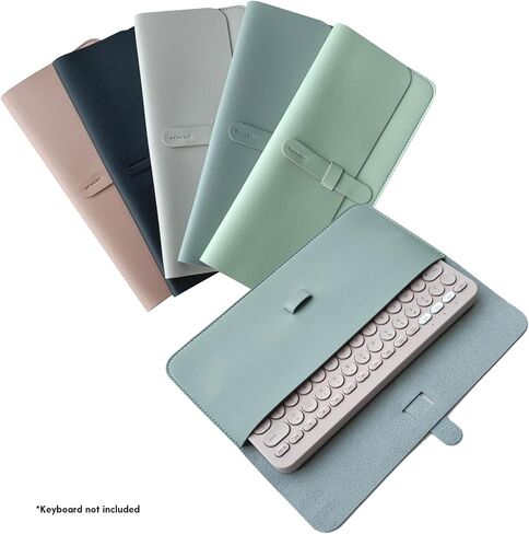 Keyboard Cover Sleeve Carrying Case PU Leathers for Wireless Keyboard Protective Bag Shockproof Case Replacement in Saudi Arabia