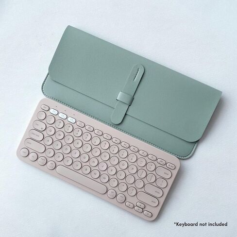 Keyboard Cover Sleeve Carrying Case PU Leathers for Wireless Keyboard Protective Bag Shockproof Case Replacement in Saudi Arabia