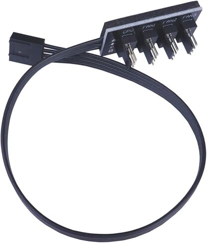 40 سم من 1 إلى 5 4-Pins TX4 PWM FAN CPU HUB COMPUTY PC CASE Chasis Cooler Power Extension Cable Cable Cable (1 Point 4) in Kuwait