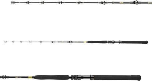 Daiwa BG Big Game ، 1.68m ، 5.50 ft ، 3 أجزاء ، حركة تدريجية ، قضيب صيد مياه المالك الكبيرة in Kuwait