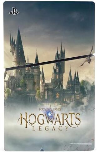 Skinit Decal Gaming Skin Compatible with PS5 Slim Disk Bundle - Officially Licensed Wizarding Worlds Hogwarts Legacy Character Art Design in Saudi Arabia