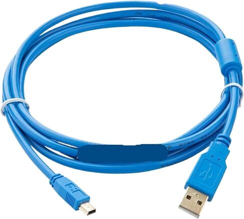 USB-TK6070 MT6000 MT8000 Suitable for TK MT MT8071IP Series Touch Panel Screen HMI USB Port Programming Download Cable(Lt.Blue,3Meter) in Saudi Arabia