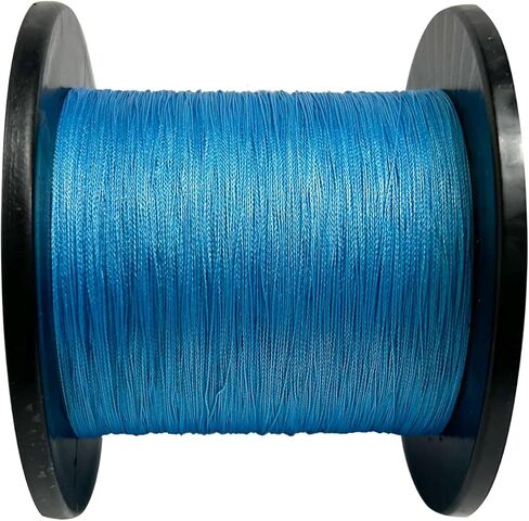 Braided Fishing Line 4 Strand Abrasion Resistant Braided Line 109/218/328Yards Test for Salt-Water, 10-100 LB, Cost-Effective, Zero Stretch, Smaller Diameter for Extra Visibility, Variety Colors in Saudi Arabia