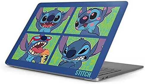 Skinit Decal Laptop Skin Compatible with MacBook Pro 16in (2019-20) - Officially Licensed Disney Lilo and Stitch Stitch and Scrump Design in Saudi Arabia