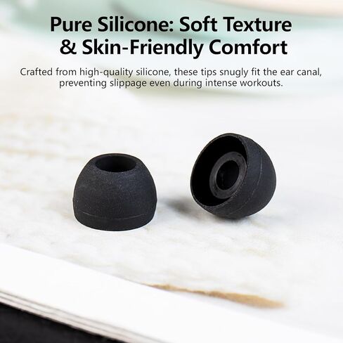 6 Pairs/ 12PCS KBEAR FT01 Earbuds Eartips, KZ ZS10 PRO Replacement Memory Foam and Silicone Ear Bud Tips Combo Set for KZ ZST/ZS10 PRO X/ZS12 PRO X/ AS24/ZSN PRO X/ZS10 PRO 2 Wired Headphones in Kuwait