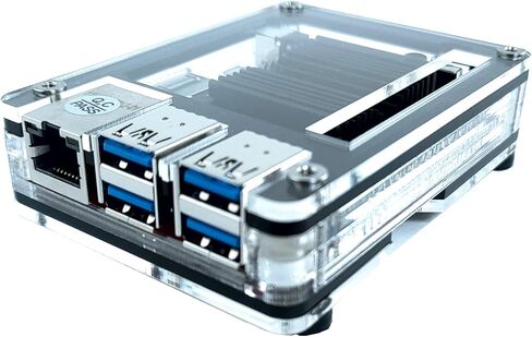 حمار وحشي لـ Odroid C4 (أسود) in Kuwait