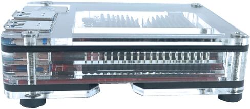 حمار وحشي لـ Odroid C4 (أسود) in Kuwait