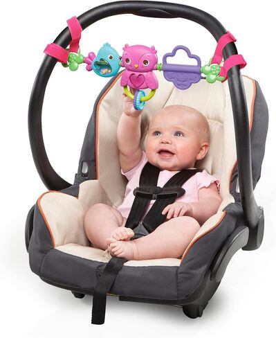 برايت ستارتس لعبة عربة اطفال فليكس اند جو اكتيفيتي ارك تيك الونج خالية من البيسفينول ايه من اوبول، مناسبة لحديثي الولادة فما فوق in Kuwait