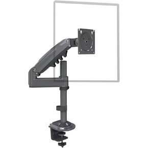 H100 GAS Spring 22-35 Inch LCD LED شاشة الوقوف ذراع كامل حركة سطح المكتب شاشة تلفزيون MOUNT BRACKET 2-12 كجم (أبيض) in Saudi Arabia