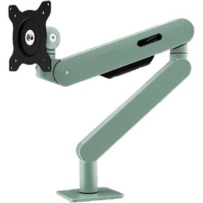 Monitor Arm Desk Stand 17" - 34" Weight Up to 19.8 lbs (9 kg) Screen Stand Adjustable 360° Rotation(Blue)