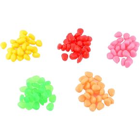 125pcs/box Fake Soft Corn Bait，5 Color Artificial Soft Corn Bait Carp Bait