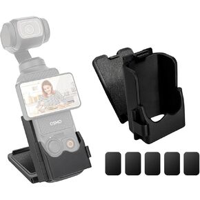Osmo Pocket 3 Magnetic Mount Super Strong Magnetic Car Stand Expansion Adapter Magnet Steering Holder Bracket for DJI Osmo Pocket 3 Accessories, with 5 Pack Metal Plates