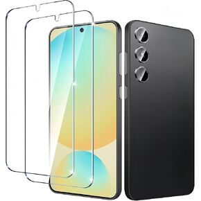 2 Pack for Samsung Galaxy S25 Plus Screen Protector,[9H Hardness][HD][Eye protection] Tempered Glass