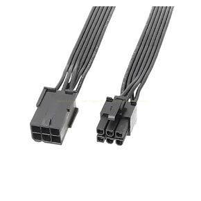 Computer Cable 6pin Graphics Cards Power Cord Male Female Extension Power Cord