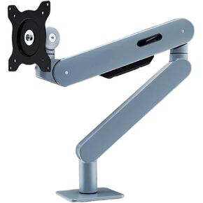 Monitor Arm Desk Stand 17" - 34" Weight Up to 19.8 lbs (9 kg) Screen Stand Adjustable 360° Rotation(Silver)
