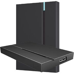 1TB External Hard Drive USB 3.0 Portable Hard Drive 2.5inch External HDD High-Speed Data Transfer Storage and External Backup Hard Drive for Laptop, Gaming Console, PC, MAC, Desktop - Black