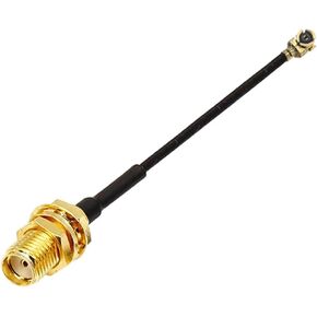 WiFi Antenna Extension Cable 8pcs IPX to SMA Connector Cable Female Coax Pigtail Cable 1.13MM RP-SMA 5cm for Wireless Network Card Adapter