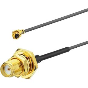 WiFi Antenna Extension Cable 10pcs SMA Female to U.FL IPX RF Coax Adapter RG178 Pigtail Jumper Cable for Wireless Network Card Adapter