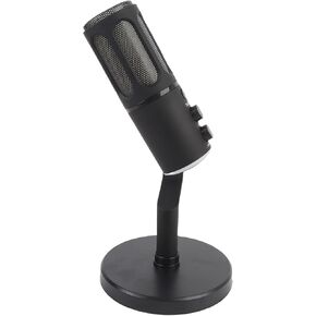 ciciglow USB XLR Dynamic Microphone, Computer Dynamic Gaming Microphone, Cardioid Pickup Pattern, Noise Reduction RGB PC Mic for Live Streaming Podcast Recording Studio