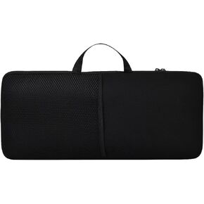 Wireless Keyboard Mouse Travel Case for Logitech MK545 Advanced Wireless Keyboard and Mouse Combo,Mouse Storage and Cable Storage Pouch,Neoprene dustproof and waterproof bag(Black)