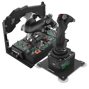 WINWING Orion2 HOTAS ViperAce with MFSSB Kit: Advanced Force Sensing Technology, Vibration Functionality，Precision Aluminum Alloy, Highly Programmable, Durable and Accurate, Rich Control Options