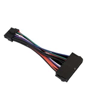 15cm ATX 24 Pin to 12 Pin Power Supply Cable PC Adapter Cord for Q87H3-AM Riser Card Extension Port Adapter