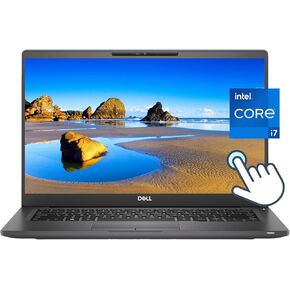 Dell Latitude 7400 Touchscreen i7 Laptop, 14in FHD(1920x1080) 7400 i7 Laptop, Quad Core i7-8th 4.8GHz, 16GB RAM, 512GB SSD, Win10 pro(Renewed)