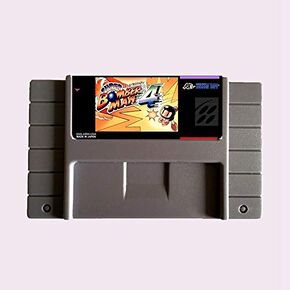 Royal Retro 16 Bit Super Bomberman 4 NTSC Big Gray Game Card For USA Version Game Player