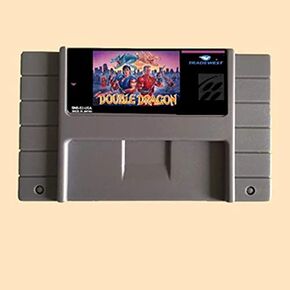 Royal Retro Super Double Dragon 16 bit Big Gray Game Card For USA NTSC Game Player