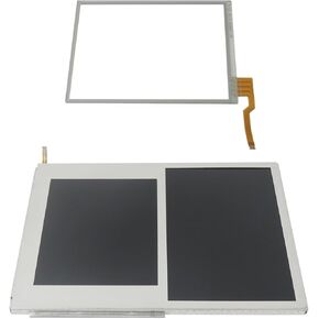 2025 New Replacement LCD Screen Display Top + Bottom for Nintendo 2DS, with Touch Digitizer