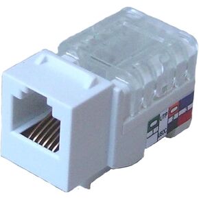 Dynacom 10606k -wh Kwikjack Cat6 Data Jack - White