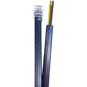 Customized RJ11 RJ12 Connector to Wire END Cable(RJ11 RJ12 to 4P WE)