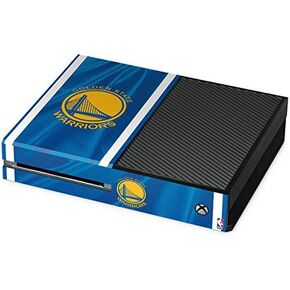 Skinit Skinit Gaming Gaming Skin متوافق مع وحدة التحكم Xbox One - NBA Golden Warriors Design Jersey Design