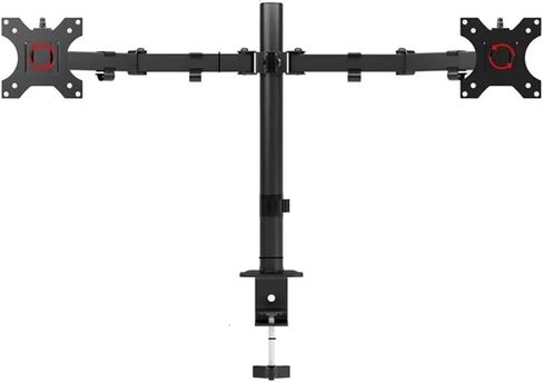 Dual Monitor Rack Monitor Stand Mount Extension Arm Clip On Desk Screen Stand Adjustable Angle Monitor Stand(One arm) in Saudi Arabia