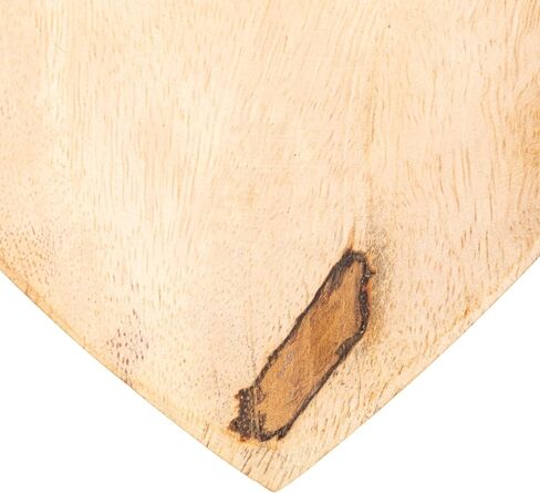 Bloomingville Mango Wood Heart Shaped Bowl Brown, 1 Count (Pack of 1) in Saudi Arabia
