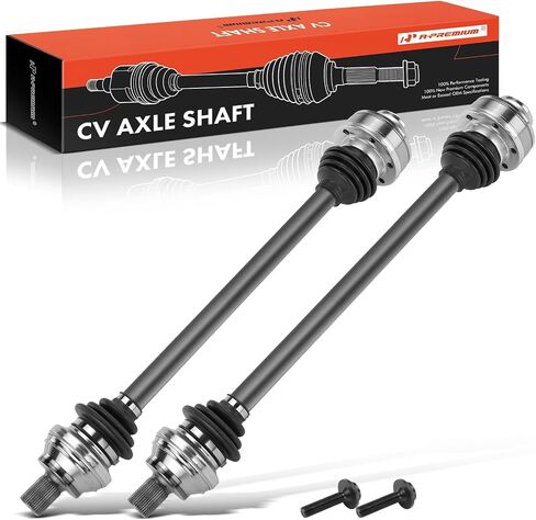 A-Premium CV Axle Shaft Assembly Compatible with Volkswagen Tiguan 2018-2020, Arteon 2019-2020 & Audi Q3 2019-2020, TT Quattro 2016-2019, TTS Quattro 2016-2021, 2.0L, Rear Right Passenger Side in Saudi Arabia