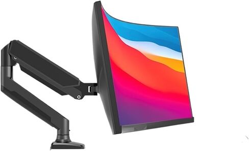 شاشة رصد ذراع الشاشة لـ 13 "-32" 2-9 كجم (4.4-19.8 رطل) شاشات سطح المكتب Support Support Support 360 ° (أسود) in Saudi Arabia