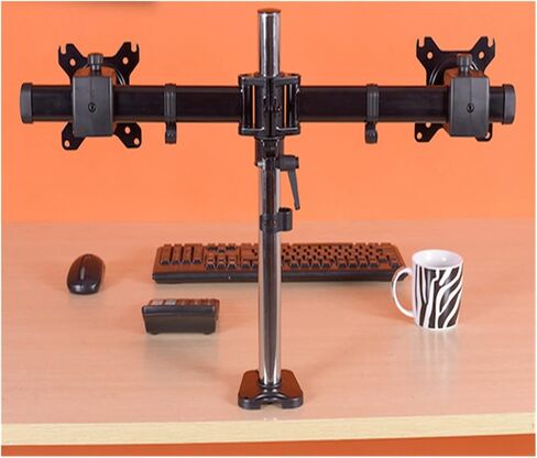 Triple Screen 27inch LCD TV Table Mount Monitor Desk Three Support LED Bracket LCD حامل (Hole Instal One) in Saudi Arabia