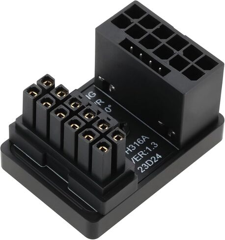 1x 12VHPWR 12+4 PIN POWER ADAPTER ATX 3.0 16 PINS GPU PCIE5 in Saudi Arabia