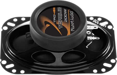 سماعات سيارة بلانيت اوديو TRQ622 مقاس 6.5 بوصة - 250 واط من الطاقة لكل زوج، 125 واط لكل زوج، نطاق كامل، اتجاهين، تباع في أزواج in Kuwait
