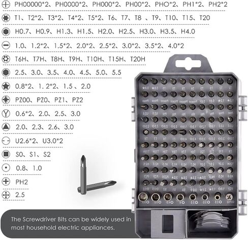 Screwdriver Sets Precision Repair Tools Magnetic Hex Screwdriver Bit Sets Repair Mobile Phone Tools in Saudi Arabia