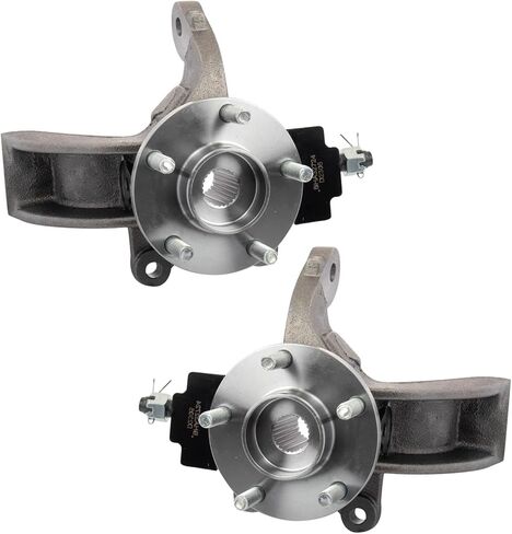 TRQ Complete Wheel Hub Bearing & Steering Knuckle Pair for Nissan Altima in Kuwait