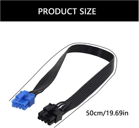 8Pin 16Pin Servers GPU Energy Transfer Cord Insulated Graphics Card Connectors(to 8PIN) in Saudi Arabia