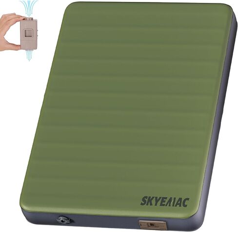 SKYEMAC Foam Sleeping Mat Accessories Inflatable Camping Pillow, Self Inflating Sleeping Pad Accessories with Ultralight Air Pillows for Neck and Lumbar Support in Saudi Arabia