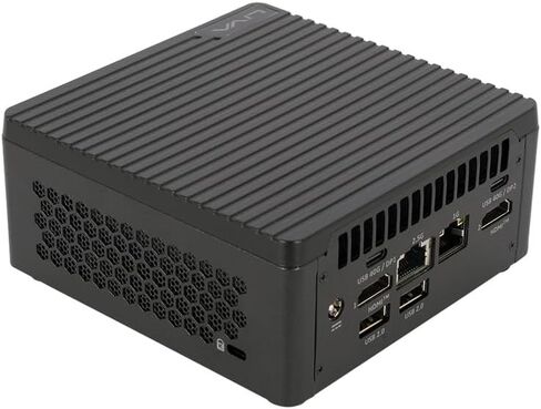 ECS Liva Z7 Plus Mini PC ، 14th Gen Meteor Lake CPU ، Core Ultra 7 155H ، 16-CORES 4.8GHz ، 96GB RAM + 4TB NVME ، ARC Graphics ، NPU ، Dual LAN (2.5G + 1G) ، Chassis Metal ، Win 11 Pro (96GB + 4TB NVME) in Kuwait