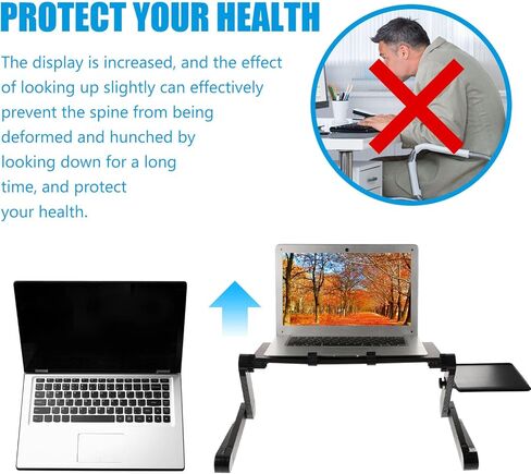 Computer Desk Laptop Cooling Stand Cooling Laptop Computer Supplies Laptop Cooling Shelf Foldable Computer Stand Laptop Stand Laptop Support Portable Computer Rack Laptop Rack in Saudi Arabia