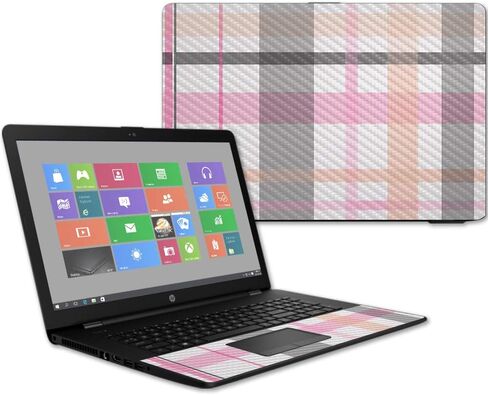 Mayyskins Carbon Carbon Skin for HP 17T Laptop 17.3 "(2017) - منقوشة | واقية ، دائمة من ألياف الكربون المحكم | من السهل تطبيق ، إزالة ، وتغيير الأنماط | مصنوعة في الولايات المتحدة الأمريكية in Kuwait