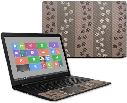Mayyskins Carbon Carbon Skin for HP 17T Laptop 17.3 "(2017) - منقوشة | واقية ، دائمة من ألياف الكربون المحكم | من السهل تطبيق ، إزالة ، وتغيير الأنماط | مصنوعة في الولايات المتحدة الأمريكية in Kuwait